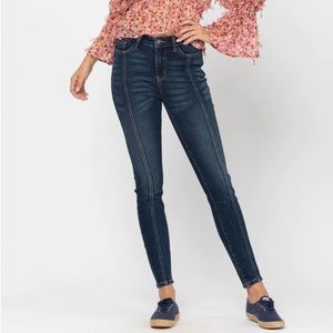 NWT Judy Blue high waisted Mid-Seam Stitch Skinny Jeans